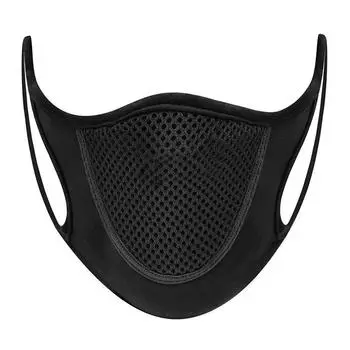 Спортивная маска для лица с фильтром Активированный уголь - Маска для бега, велоспорта, езды, оборудование, безопасность, работа, пешие походы, маски