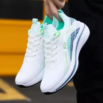 Спортивная мужская обувь с увеличенной сеткой. Мужская дышащая сверхлегкая обувь для бега. 39