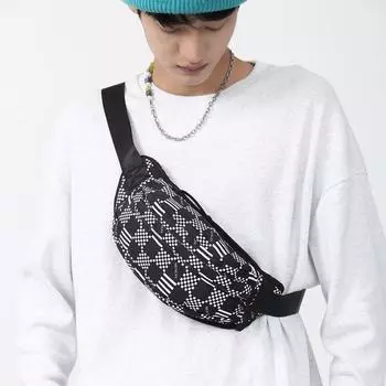 Спортивная нагрудная сумка для мужчин, сумка через плечо большой емкости, женская поясная сумка, сумка для мобильного телефона белый