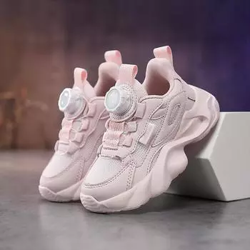 Спортивная обувь для девочек, удобная и дышащая сетчатая обувь, подходит как мальчикам, так и девочкам, для бега, игр с мячом и других видов спорта. Size 27,Foot Length:17cm белый