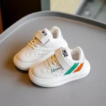 Спортивная обувь для девочек Зимняя новая детская обувь из кашемира Зимняя обувь из хлопка Обувь для девочек Детская обувь для малышей 21