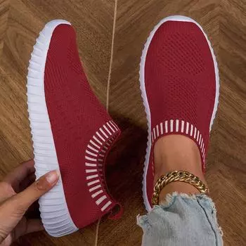 Спортивная обувь для женщин, летние удобные теннисные кроссовки на платформе с мягкой подошвой, легкие, сетчатые, дышащие, повседневные кроссовки для бега 41 зелёный