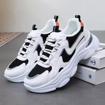 Спортивная обувь, модная повседневная женская обувь, мягкая подошва, удобные кроссовки, сетчатая дышащая обувь для папы 36