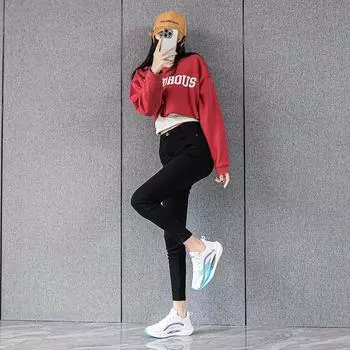 Спортивная обувь, новые женские кроссовки с амортизацией и отскоком. Модная женская повседневная обувь с сеткой. 36