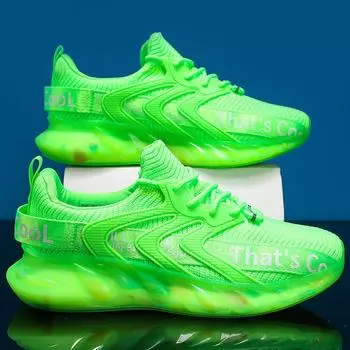 Спортивная обувь унисекс, дышащая спортивная обувь с сетчатой тканью, женская спортивная обувь большого размера ярких цветов 39 белый