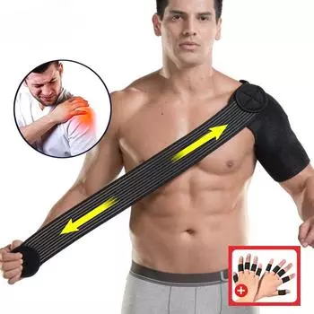 Спортивная подставка для плеч, съемная компрессионная поддержка для вывихнутого плеча, ротаторная манжета