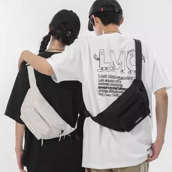 Спортивная поясная сумка для пары, сумка через плечо, женская сумка через плечо чёрный