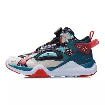 Спортивная повседневная обувь Li Ning Wade Series, детские кроссовки, абрикосовый, черный, синий, YKCR042-3 40