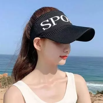 Спортивная шляпа от солнца на открытом воздухе, новая шляпа от солнца, весна и лето, пара пустых цилиндров, вязаная повседневная кепка, лето белый