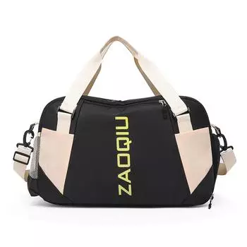 Спортивная сумка для фитнеса, женская сумка для йоги, разделение, сумки для обуви, деловые поездки, дорожная сумка для писем чёрный