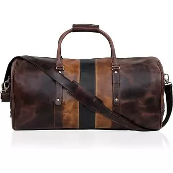 Спортивная сумка из натуральной кожи, кожаная сумка для ночных выходных, спортивная вещевая сумка для спортзала, дорожная сумка для мужчин и женщин, дорожные сумки для салона, 24 дюйма