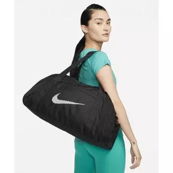 Спортивная сумка NIKE Gym Club 24 л, черный, белый DR6974 010 FREE