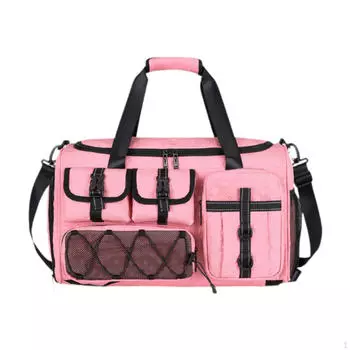 Спортивная сумка рюкзак дорожная дорожная сумка багаж мужчины женщины хранение плечо спорт Pink Red
