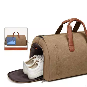 Спортивная сумка с регулируемым ремнем для походов и кемпинга на открытом воздухе темно серый