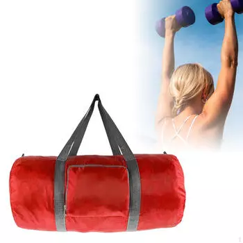 Спортивная сумка, складная спортивная сумка для мужчин и женщин, легкая спортивная красный