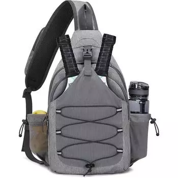 Спортивная теннисная ракетка на открытом воздухе, сумка через плечо, многофункциональная сумка для ракетки большой емкости чёрный