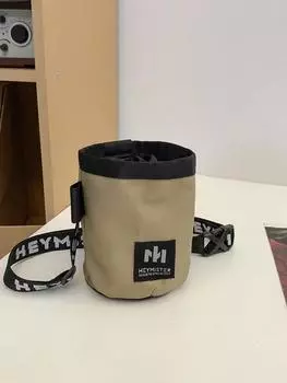 Спортивная трендовая мужская и женская цилиндрическая портативная сумка для мобильного телефона для верховой езды хаки