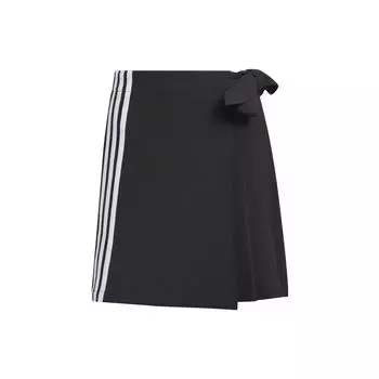 Спортивная юбка Adidas Neo с тремя полосками и цветными блоками, женские брюки, черные IK5148 S