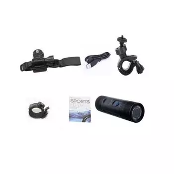 Спортивная видеокамера на открытом воздухе, водонепроницаемый спортивный шлем, велосипедный шлем, видеокамера 1080P для катания на лыжах