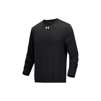 Спортивная вязаная толстовка с круглым вырезом Under Armour Training, мужские топы, черные 21600301-001 L