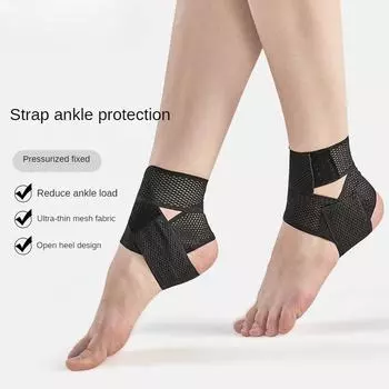 Спортивная защита лодыжки, ремень для защиты от растяжения, защита лодыжки, женский восстанавливающий бандаж для фиксированного сустава при растяжении связок, тонкий срез M