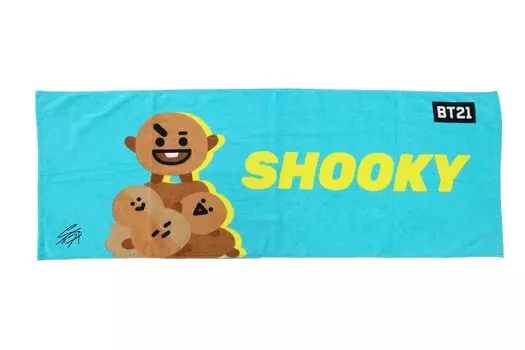 Спортивное полотенце Marushin BT21 Официальный товар 5785005500 Cheer_SHOOKY 40110см