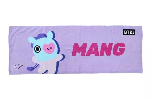 Спортивное полотенце Marushin BT21 Официальный товар 5785005600 Cheer_MANG 40110см