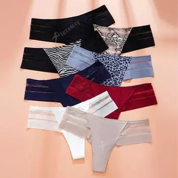 Спортивное женское нижнее белье для йоги, сексуальное кружевное нижнее белье, бесшовное нижнее белье с низкой талией, большие размеры, стринги, футболки XS