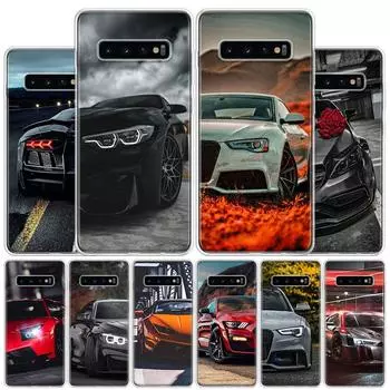 Спортивные автомобили Мужской чехол для телефона для Samsung Galaxy S10 Plus S20 FE S21 S22 Ultra S10E S9 S8 + S7 Edge J4 Корпус Shell Samsung S10