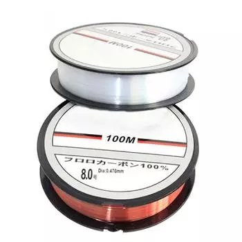 Спортивные аксессуары MUQZI, 100 м/109 ярдов, нейлоновая сверхпрочная белая высокопроизводительная леска, снасти 1.2 белый