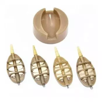 Спортивные аксессуары MUQZI, 15 г-35 г, прочная линейная форма, набор кормушек для ловли карпа, аксессуары для карповых снастей