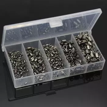 Спортивные аксессуары MUQZI, 250 шт., сверхмощный подшипник для рыболовной бочки, поворотное кольцо, соединительный аксессуар