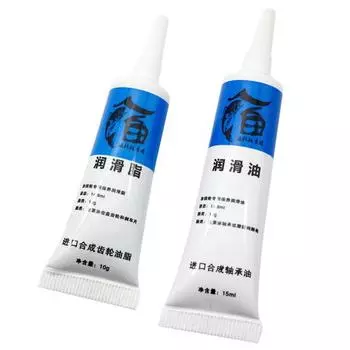 Спортивные аксессуары MUQZI, 2 шт., смазочная катушка для рыбалки, металлические подшипники, масло, смазка, принадлежности для технического обслуживания