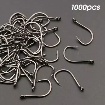 Спортивные аксессуары MUQZI, номер 3-12, профессиональный рыболовный J-крючок, компактный серебристый цвет, эффективный