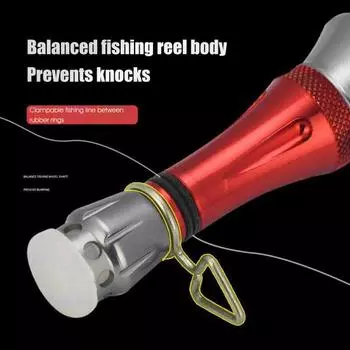 Спортивные аксессуары MUQZI Премиум-спиннинговая катушка Балансир Простая установка Легкий Сверхлегкий золотистый