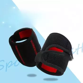 Спортивные бандажи для защиты запястий для бадминтона, тяжелая атлетика, вспомогательные ремни для гантелей, регулируемые защиты для запястий для баскетбола, два комплекта one-size-fits-all