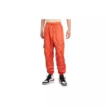 Спортивные брюки Air Jordan с дышащей сеткой и большими карманами, мужские штаны оранжевого цвета DM1866-872 M