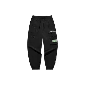 Спортивные брюки Anta Multi-Pocket Woven Tapered, женские, черные 162138533-1 XXL