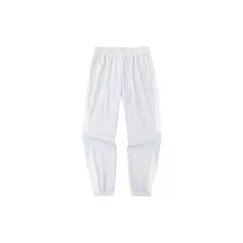 Спортивные брюки Anta Solid Color с эластичным поясом и манжетами, женские брюки песочно-серого цвета 162238519-1 XXL