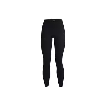 Спортивные брюки для фитнеса с высокой талией Under Armour, женские брюки, черные 1365734-001 S