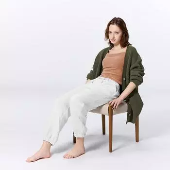 Спортивные брюки Gu By Uniqlo 01 OFF WHITE/XS