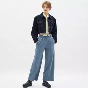 Спортивные брюки GU by Uniqlo с боковой линией Q+E