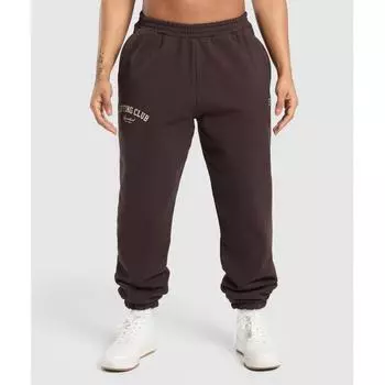 Спортивные брюки Gymshark Lifting Club Oversized Heritage Brown B2b2o Ncnz XS