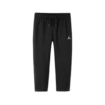 Спортивные брюки Jordan Solid Color Lace-Up Knit, детские, черные, JD2132103GS-001 L