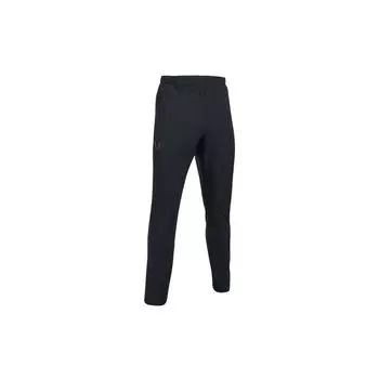 Спортивные брюки прямого кроя Under Armour Training Мужские штаны черные 1299186-001 S
