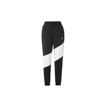 Спортивные брюки с цветными блоками Jordan Wings Diamond Weave, осенние мужские брюки, черные CI7922-010 M