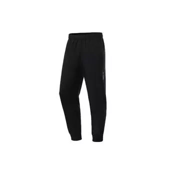 Спортивные брюки с манжетами Li Ning Training Series, мужские черные AYKR383-1 M