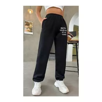 Спортивные брюки с принтом