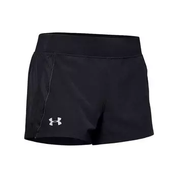 Спортивные дышащие шорты Under Armour с эластичной резинкой на талии, женские плавки, черные 1342856-001 M