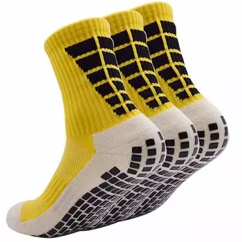 Спортивные футбольные носки для тренировок с запахом футбола [AOIREMON] Носки, чулки, носки, прочные, унисекс, антибактериальные, устойчивые, носки, противоскользящие